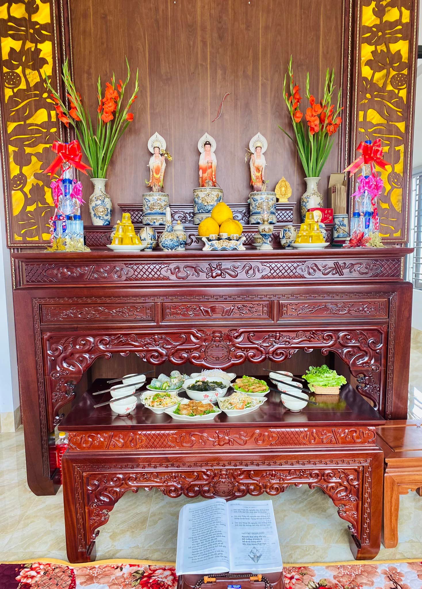 Hướng dẫn chi tiết văn khấn cúng thí thực tại gia rằm tháng 7