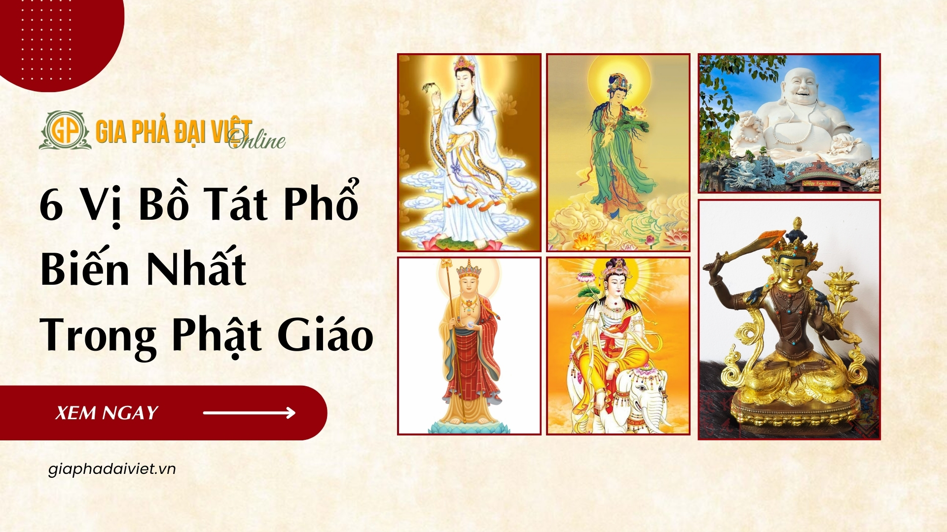 6 Vị Bồ Tát Phổ Biến Nhất Trong Phật Giáo Ý Nghĩa, Hình Tượng Và Danh Hiệu