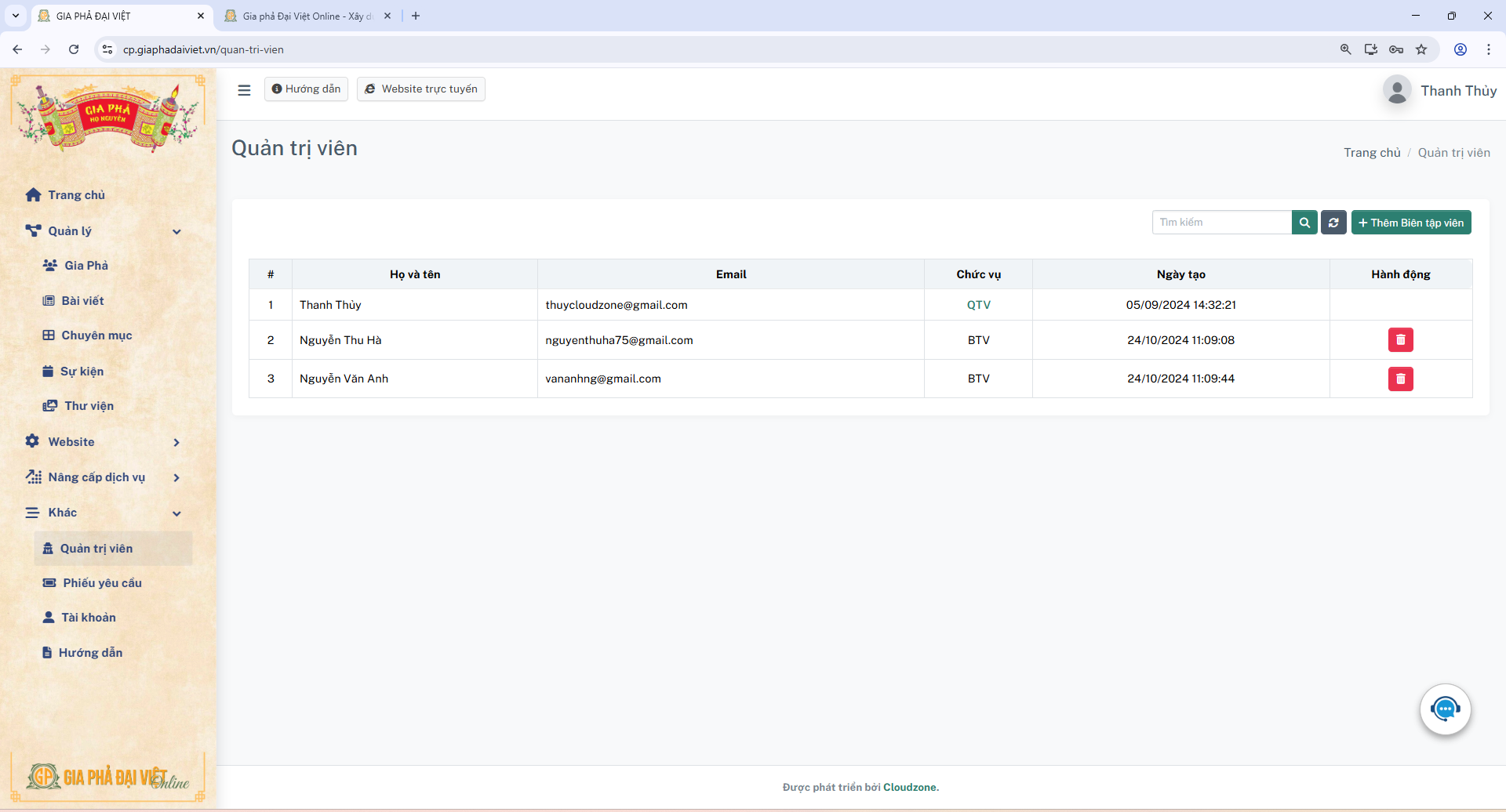 Phần mềm lưu trữ gia phả miễn phí 4