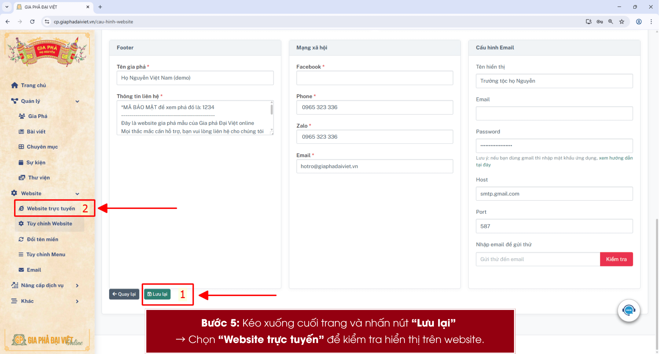 Hướng Dẫn Chèn Bản Đồ Google Maps Vào Website Gia Phả 6 gia pha dai viet giaphadaiviet.vn 5