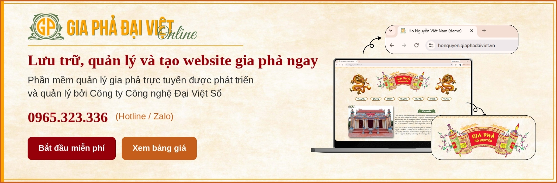 Gia phả đại việt (Phần mềm lưu trữ gia phả miễn phí) CTA (1)
