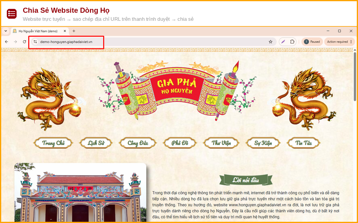 chia se website dong ho