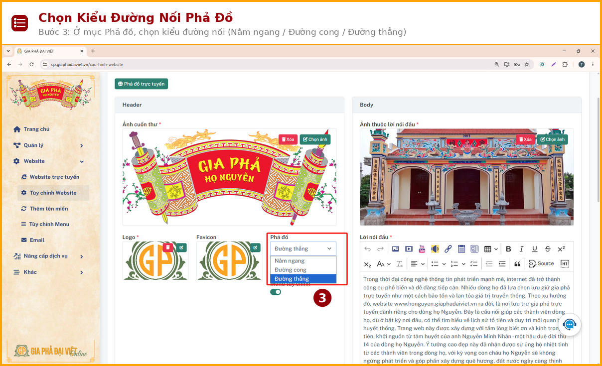 chon duong noi buoc 03
