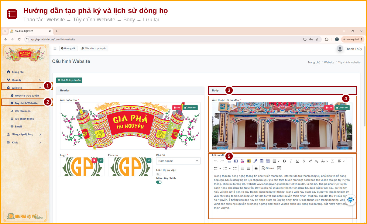 huong dan tao pha ky lich su dong ho