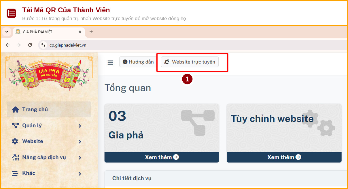 tai ma qr cua thanh vien buoc 1