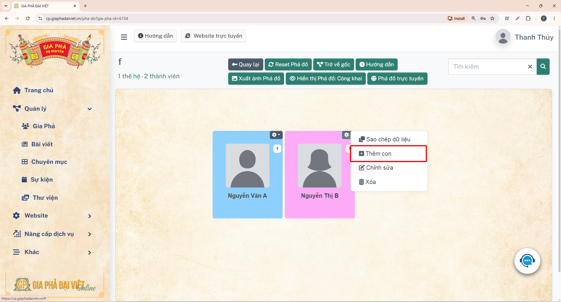 Hướng Dẫn Tạo Cây Gia Phả Online Với 8 Bước 6 screenshot 1786003256