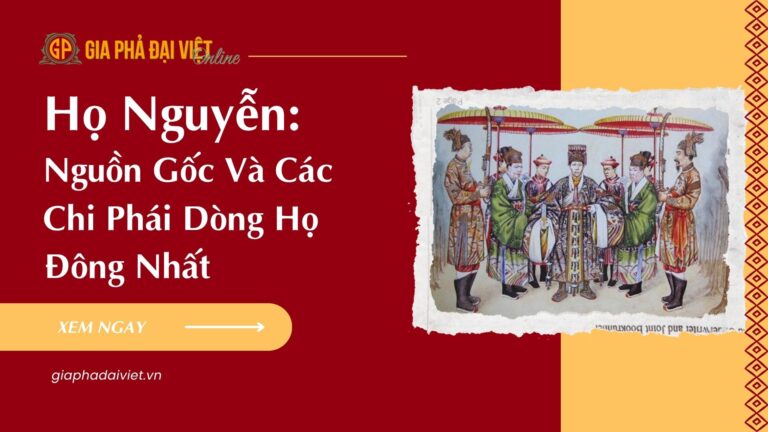 Nguồn Gốc Họ Nguyễn: Vì Sao Đông Nhất Và Các Chi Phái Lớn