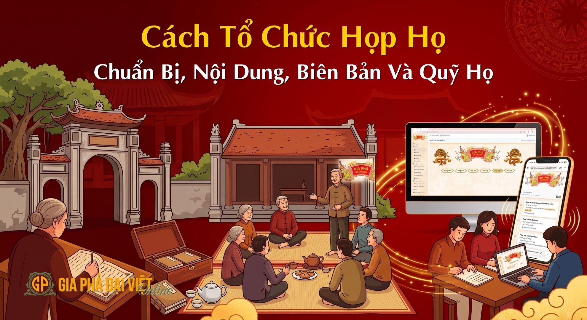 cách tổ chức họp họ