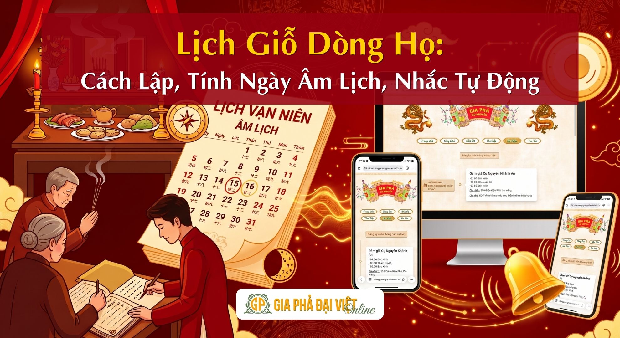 lịch giỗ dòng họ